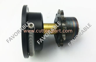 Rantai Tightener Upper Sliding Block Platform Wheel Spindle Motor DC Gearmotor Spreader