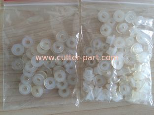 Yin Auto Cutting Machine Parts, Cutter Aksesoris White Middle Wheel Rubber Gasket