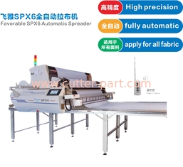 Mesin Spreader SPX6 Otomatis yang Baik Presisi Tinggi Otomatis Penuh Untuk Semua Kain