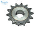 Roda Rantai 14 Penggerak Motor Gigi Untuk Bagian Penyebar Otomatis 050-025-009